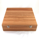Holzbox für Röhren Mikros und Netzteil