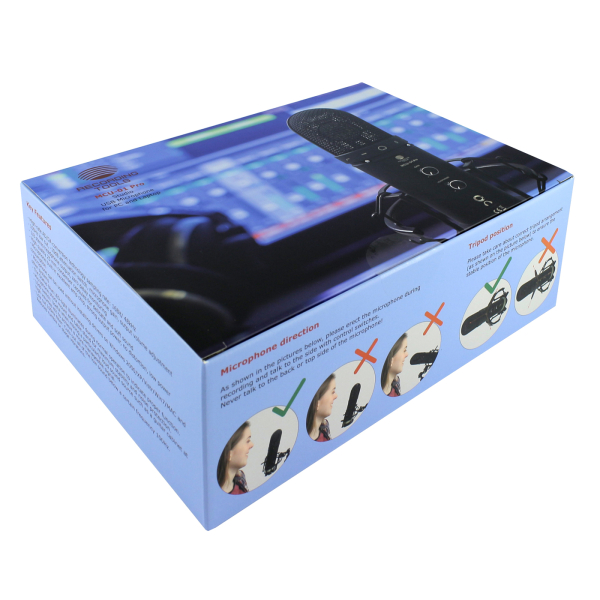 MCU-01-pro USB Studio Condenser Microphone Home Recording Studio PC Recording